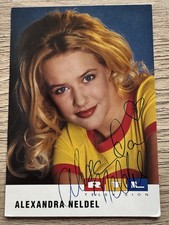 Original Autogramm Karte Alexandra Neldel / GZSZ