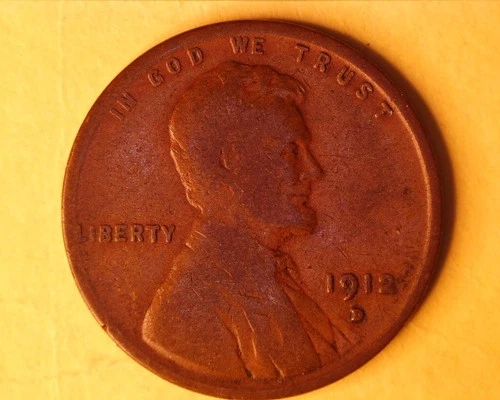 1912-D LINCOLN WHEAT CENT VG+   ***323-6