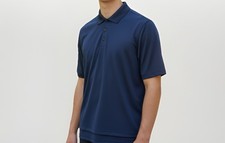 Adidas Mens XL Polo Navy Climalite Golf Performance