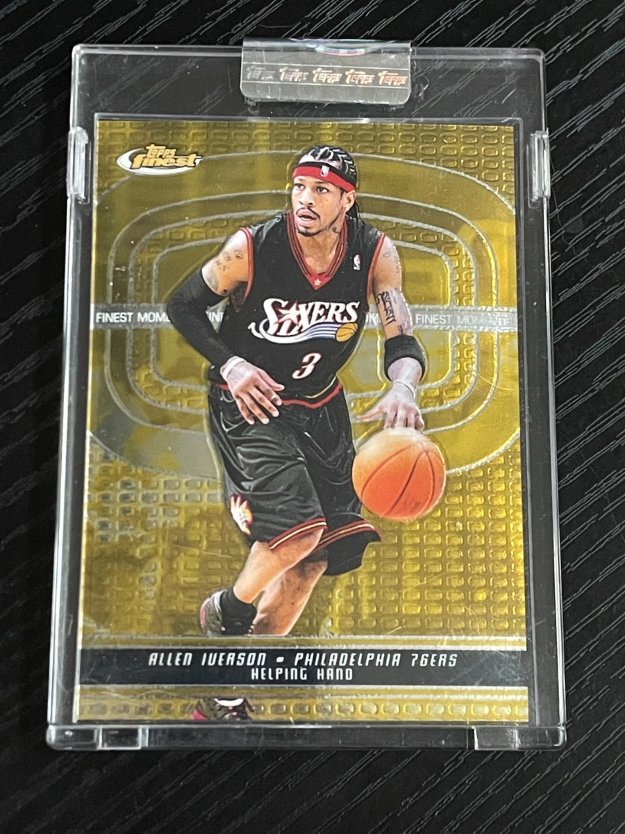Topps Allen Iverson Basketball ungraded Sports Trading Cards