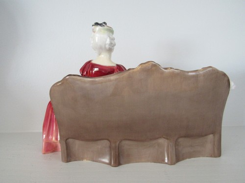 "Figura vintage de Royal Doulton Belle O' the Ball hecha en Inglaterra 1997 8,5" - Imagen 7 de 11