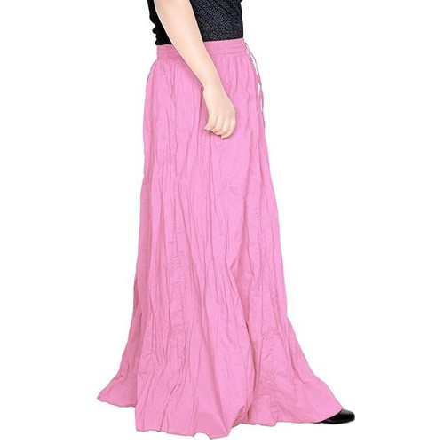 Women cotton long Skirt Full length Maxi Skirt Solid Comfortable Skirt - Picture 7 of 74