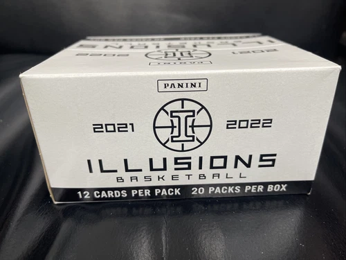 2021-22 panini illusions basketball fat pack box..