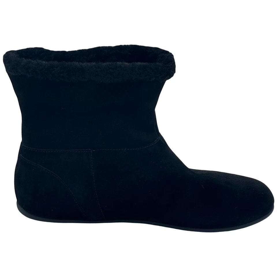 Fitflop Sarah Shearling 拖鞋黑色 1842 女式鞋 8.5 码 — 第 4/4 张图片