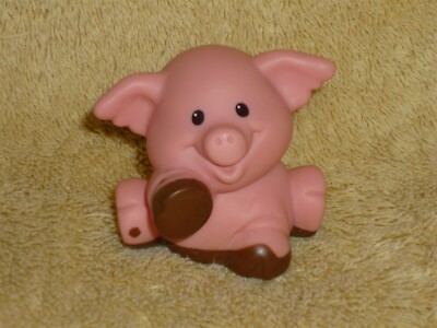 Replacement Pink Pig Figure For Fisher-Price Little People Farm Set - DWC31 Part - View #5
