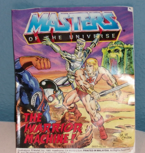 Vintage 1985 He-Man MOTU EXTENDAR Action Figure Complete w/Shield & Booklet - Picture 6 of 6