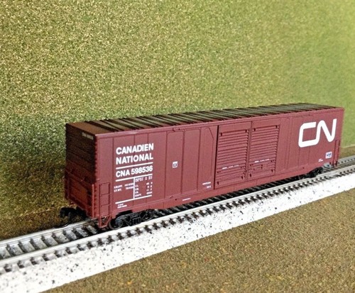ATLAS 1/160 N CN CANADIAN NATIONAL ACF 60' DD AUTO PARTS BOX CAR RD # 598536 NIB - Picture 6 of 12