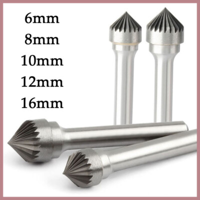 Zylinder VHM Frässtift 6mm Schaft 8-12mm Frässtifte Hartmetallfräser