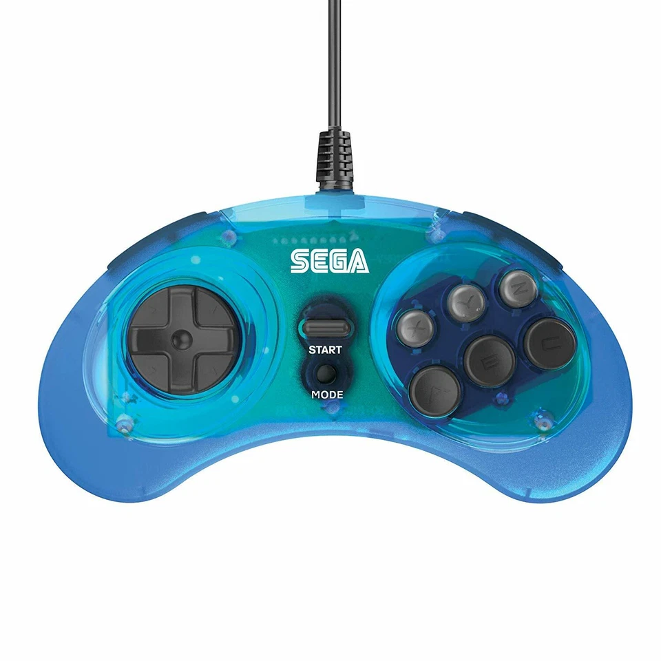 Retro-Bit Official Sega Genesis USB Controller 8-Button Pad for Genesis NEW - Image 3 of 4
