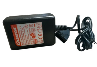 Carrera STAD Camay 002 G Trafo Netzteil Anschluss Stromanschluss Schwarz