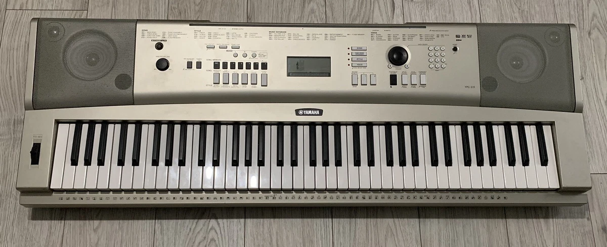 Yamaha YPG 235 Portable Grand Keyboard 76 Keys TESTED