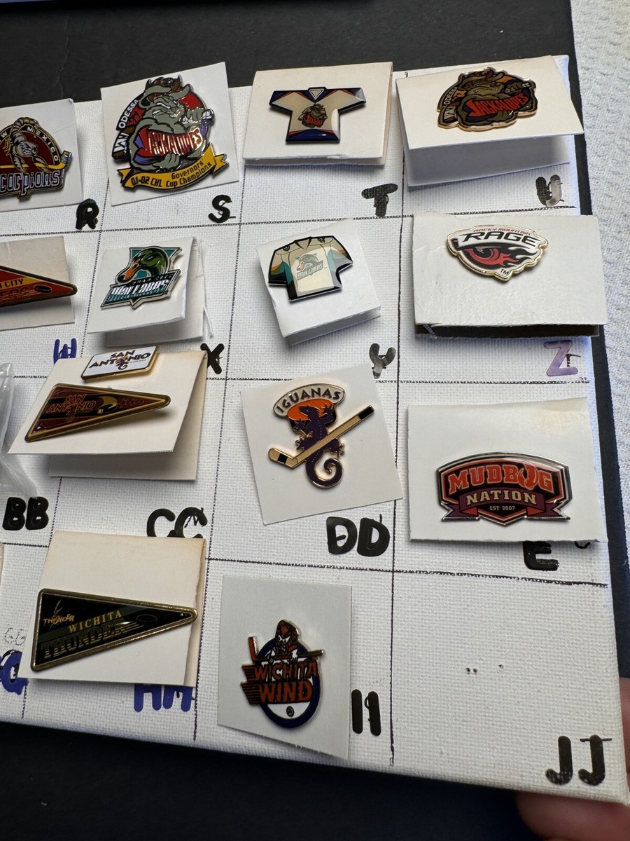 Minor League Hockey Lapel Pins – ECHL & SHL Teams, Collectible, Defunct Teams Included 3 thumbnail image