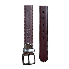 Boys brown leather belt Sz S/22-24