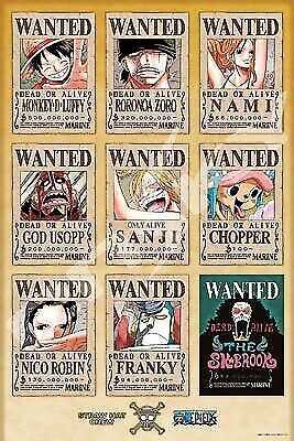 Puzzle de 1000 piezas ONE PIECE NUEVOS CARTELES DE SE BUSCA 50x75cm
