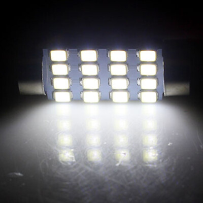 42pcs Car Interior White LED Lights - Brighten Your Ride