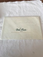PAUL PICOT GENTLEMAN REGOLATOR Istruzioni in busta Mai usata