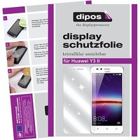 2X Schutzfolie FüR Huawei Y3 Ii Klar Displayschutzfolie Folie Dipos Displayfolie