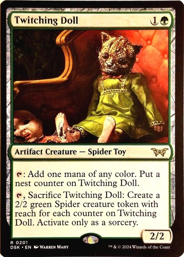 MTG Arabella, Abandoned Doll Duskmourn: House of Horror Regular