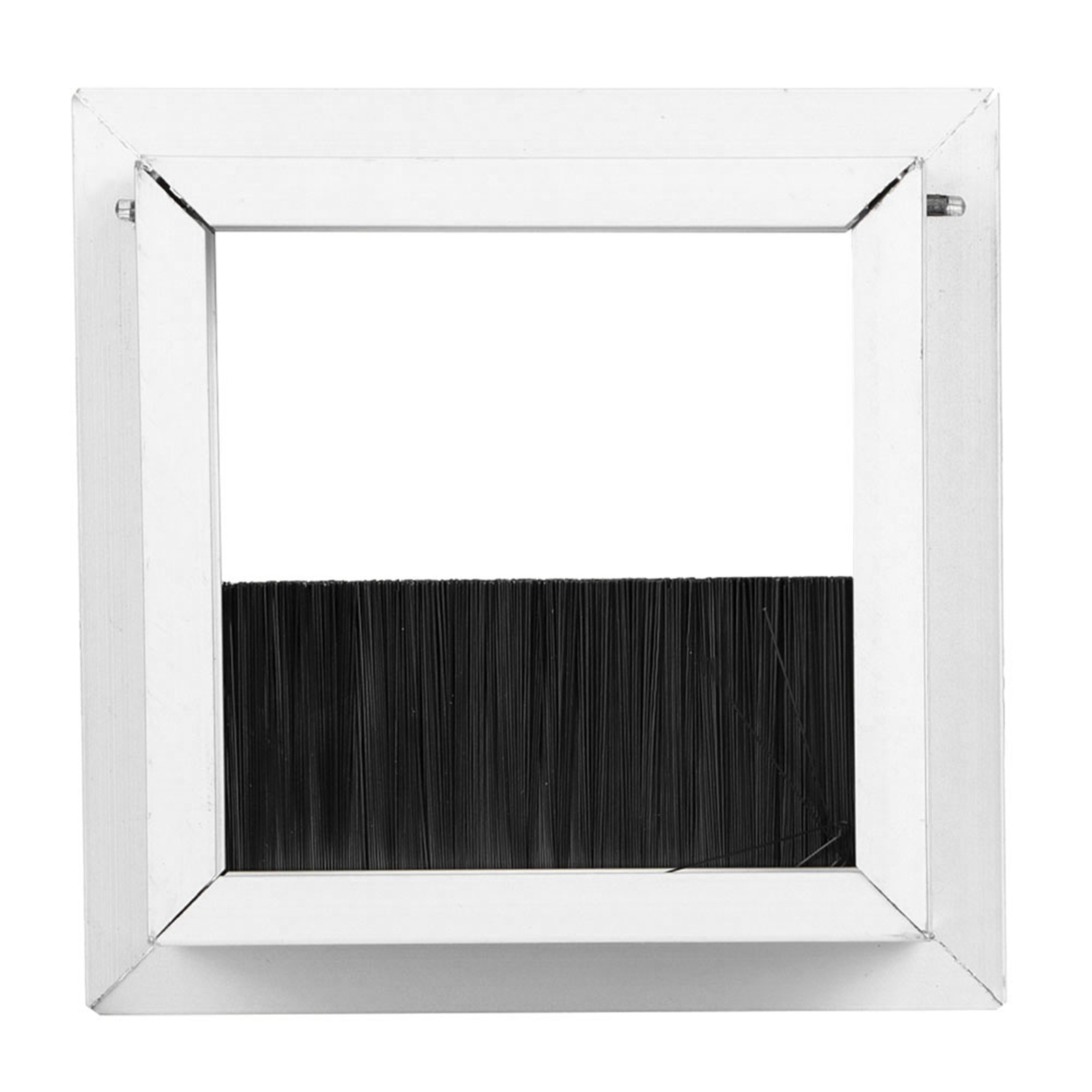 Brush Wall Plate Bristles Port Insert Cover Cable Outlet Mount Panel