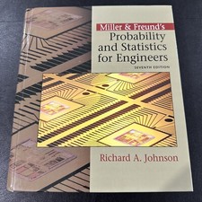 Miller & Freund's Probability and Statistics for Engineers: 7th Edn - 2005