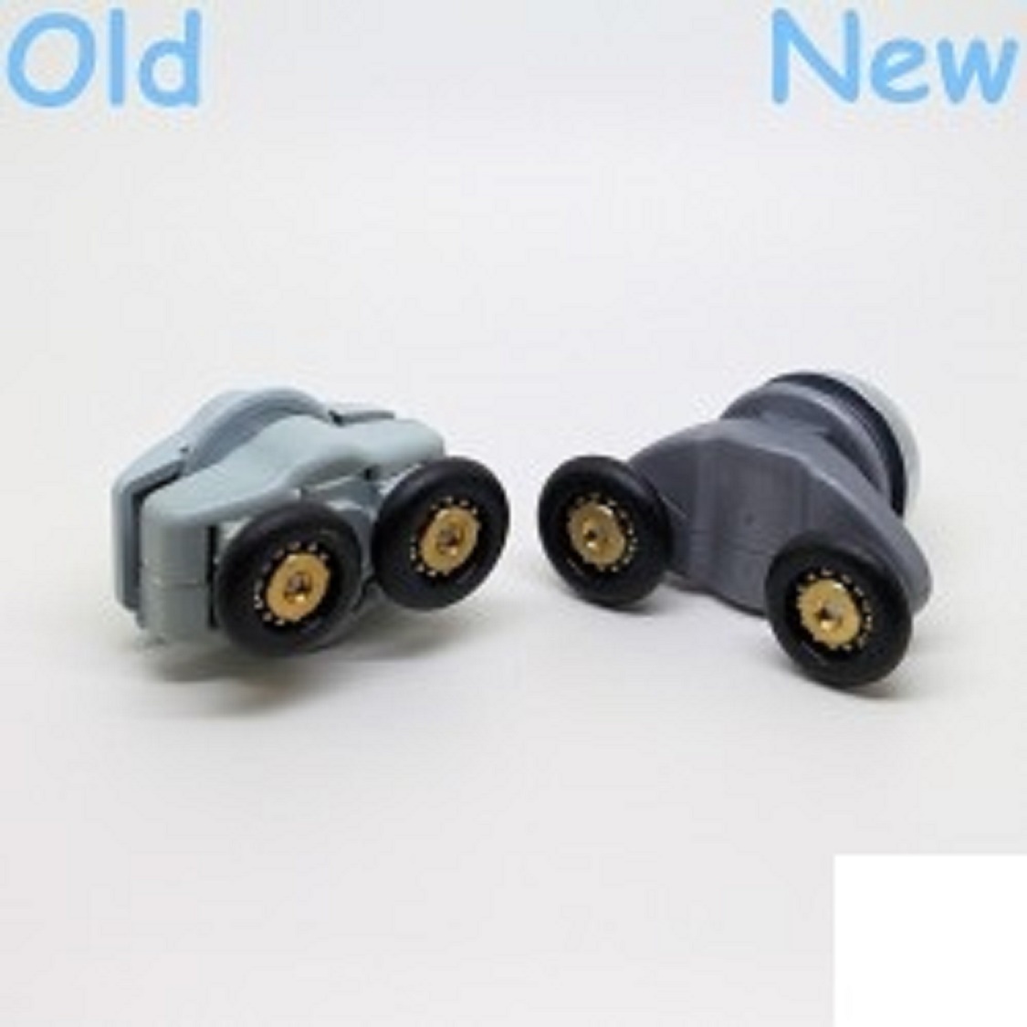 Nuovo 4 Pezzi Rulli Per Porta Per Schermo Doccia Ruote Per - Foto 9