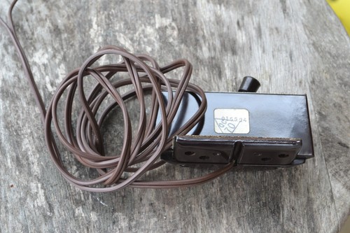 Hammond Leslie organo corale tremolo mezza luna interruttore vintage piombo lungo - Foto 5 di 6