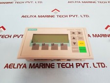 Siemens 6av6 640-0ba11-0ax0 operator panel 73micro
