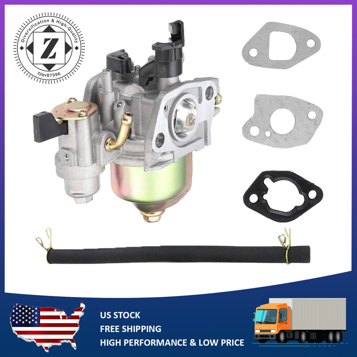 Carburetor For Harbor Freight Predator 212cc Engine 60363 69730