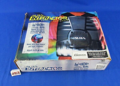 Aura Interactor Virtual Reality Game Wear for SEGA and Super Nintendo with Box