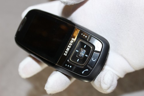 Samsung D600 Black Slider Vintage Mobile Phone full set in original box - 第 3/21 張圖片