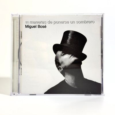 Miguel Bosé: 11 Maneras de Ponerse un Sombrero (CD WEA Latina 1998) Made in USA