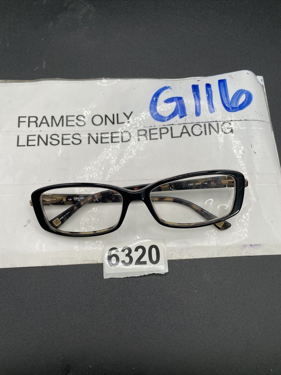 Liz Claiborne L393 OFA7 Brown Green FRAME ONLY Eyeglasses 54  display picture 1