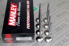 Manley Race Master Dish Exhaust Valves 1.590 Std Set Chevy Ls3 L99 L92 Head