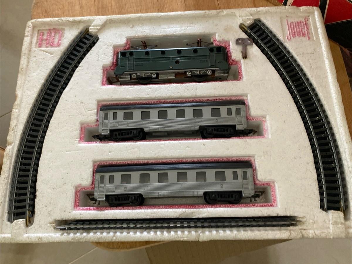 Coffret Train JOUEF HO Paris-Rome - Locomotive BB 9004 - Bon état - Ref 551