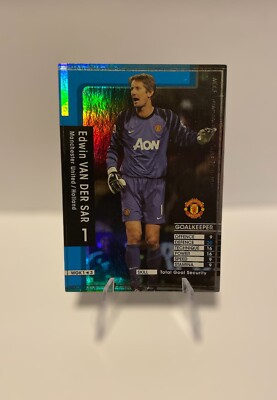 Panini WCCF 2010-11 Intercontinental Clubs World Class Edwin Van Der Saar WGK1/3