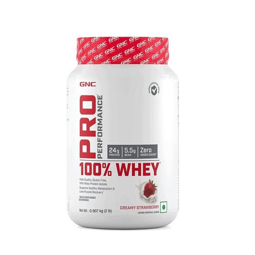 GNC Pro Performance 100% Whey Protein Powder Choose Size & Flavour - Picture 12 of 15