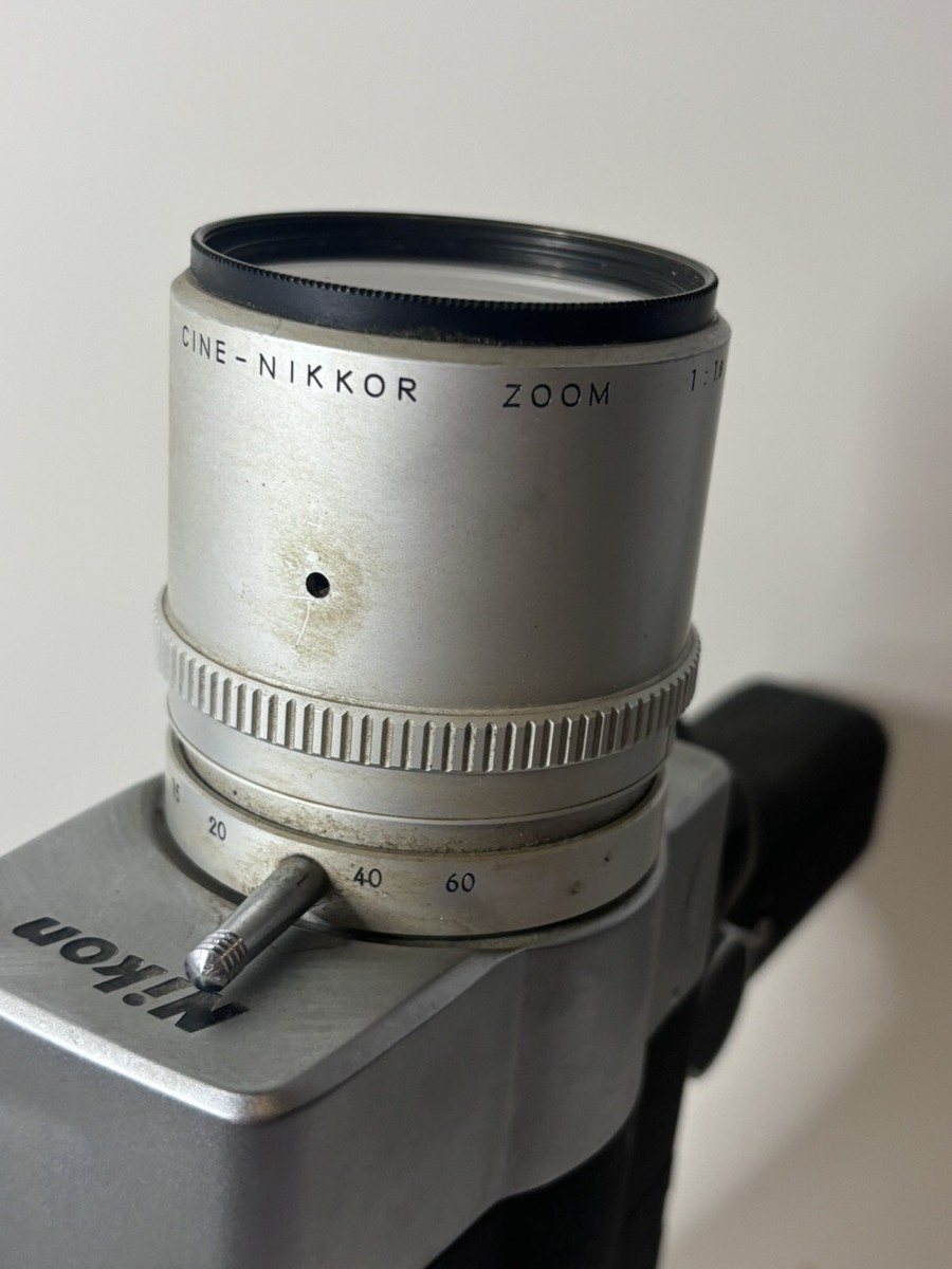 Nikon 8x super zoom super 8 camera Turns On Read | eBay