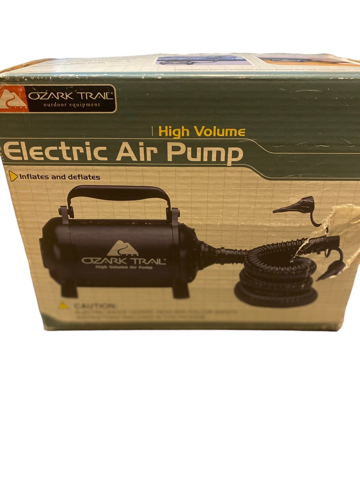 Ozark Trail Electric Air Pump High Volume 66627W Tested Strong eBay
