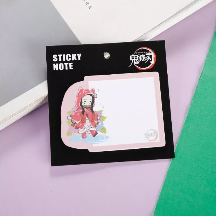 Demon Slayer Nezuko Anime Fashion Post-it Note Notepad Memo Pad Stikynot  Gift