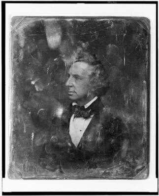 8'' x 10'' Photo 1844 Unidentified Man, About 50 Years of Age, Head-and-Sho