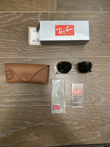 Ray-Ban Polarized Hexagonal RB3548N-001-5851-21 Geometric Sunglasses 