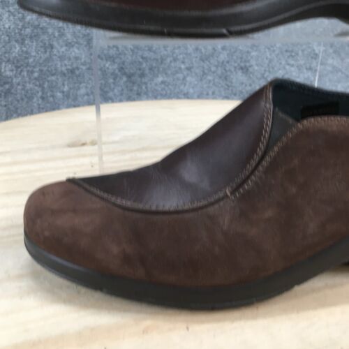 Zapatos Stonefly para mujer 8 mocasines sin cordones cuero marrón punta redonda informales cómodos - Imagen 4 de 23