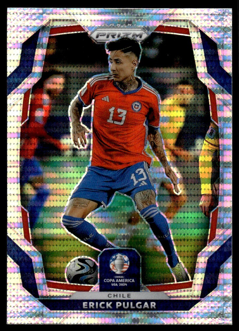 2024 Panini Prizm Copa America Silver Pulsar Erick Pulgar C Chile