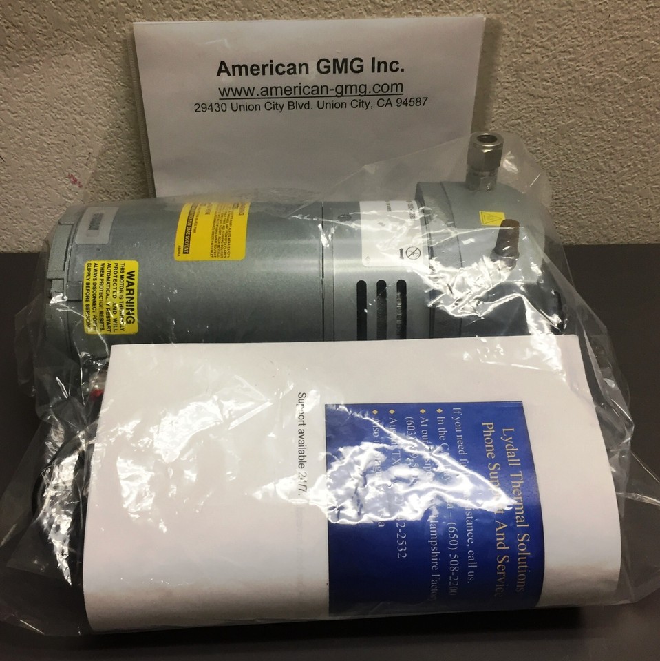 Gast 0523V350QG588DX Rotary Vane Air Compressor with Marathon