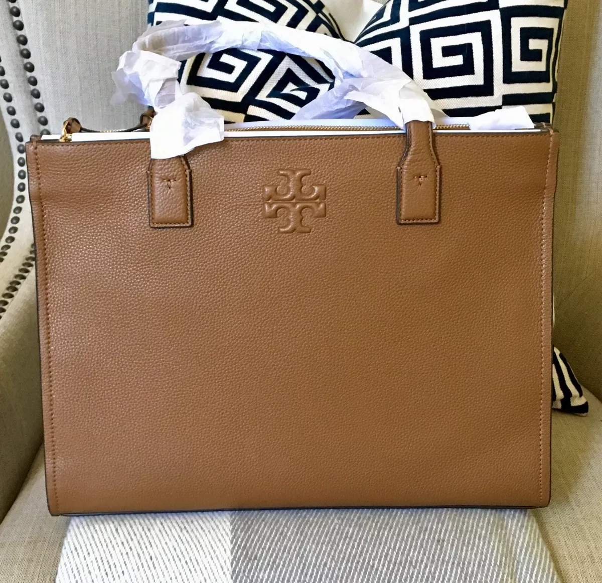 Tory Burch Fringed Suede Tan Shoulder Bag NWT – Kit's Boutique