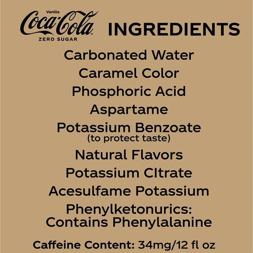 Coke Zero Vanilla Fridge Pack Bundle, 12 fl oz, 36 Pack - Picture 4 of 6