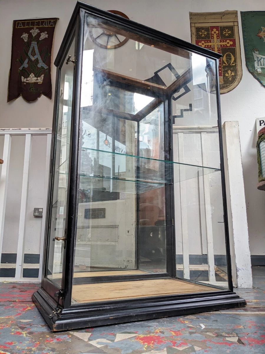 Antique glass showcase deals