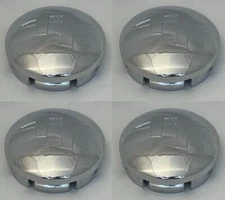 4 Cap Deal Helo Chrome Wheel Center Cap 361K60 Snap In