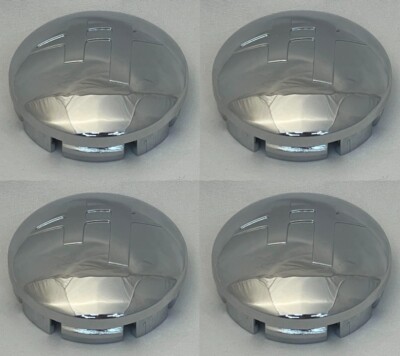 4 Cap Deal Helo Chrome Wheel Center Cap 361K60 Snap In