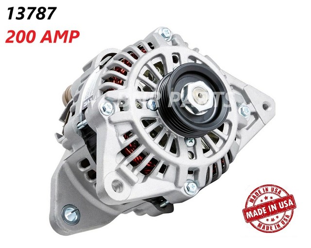 200 AMP 13787 Alternator Mitsubishi Mirage Lancer High Output